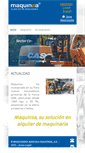 Mobile Screenshot of maquinsa.net
